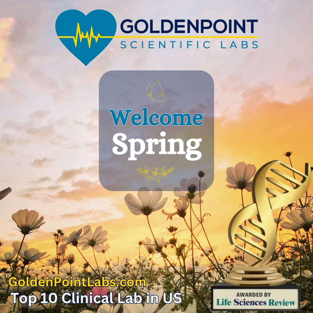 Welcome Spring! from GoldenPoint Scientific Labs