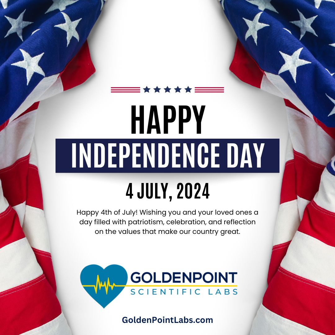 Happy July 4th from GoldenPoint Scientific Labs!
