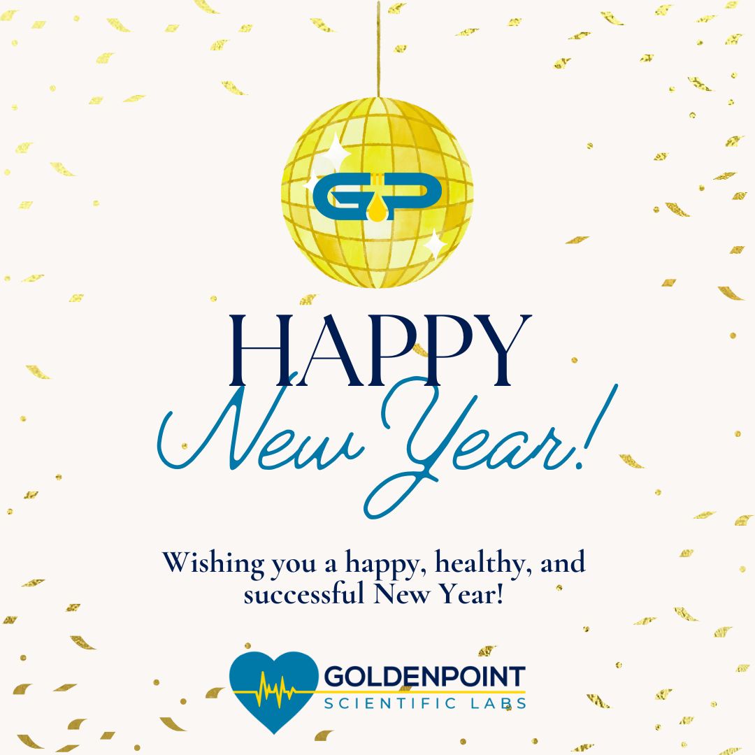 Happy New Year from GoldenPoint Scientific Labs